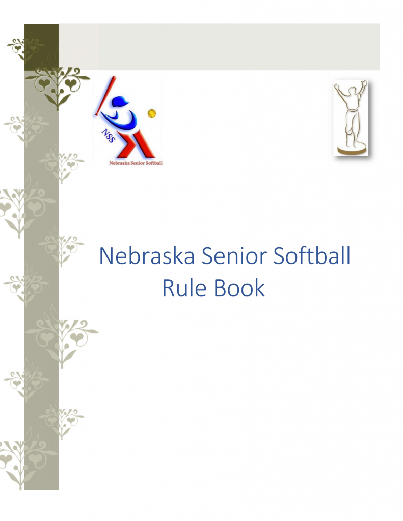 NE Senior Softball Rule Book Front Page For Website1 Nebraska Senior