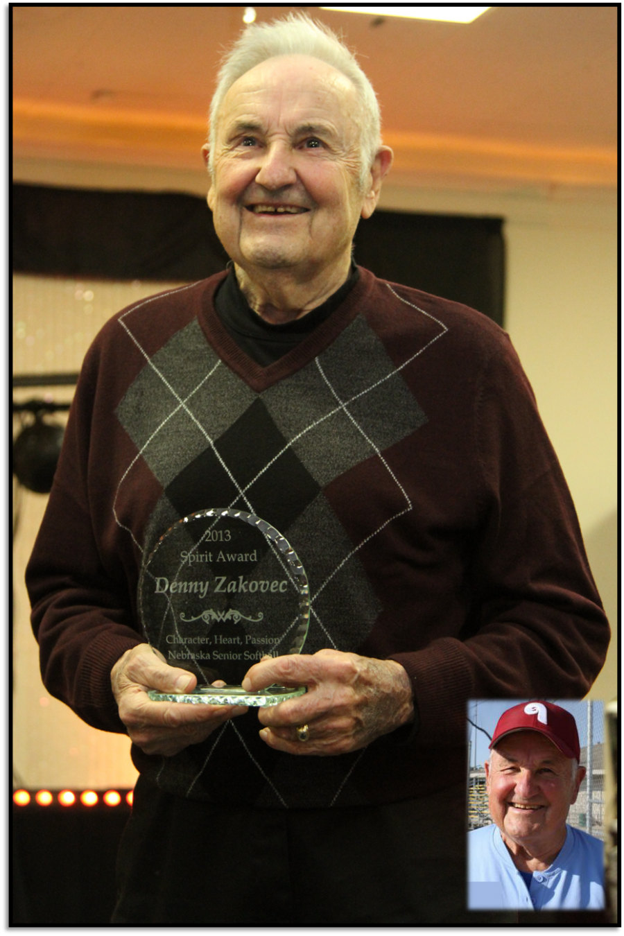 Denny Zakovec Spirit Award | Nebraska Senior Softball